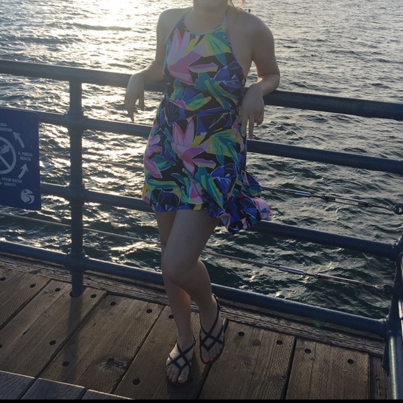 Vans multi colored halter dress - Picture 6 of 6